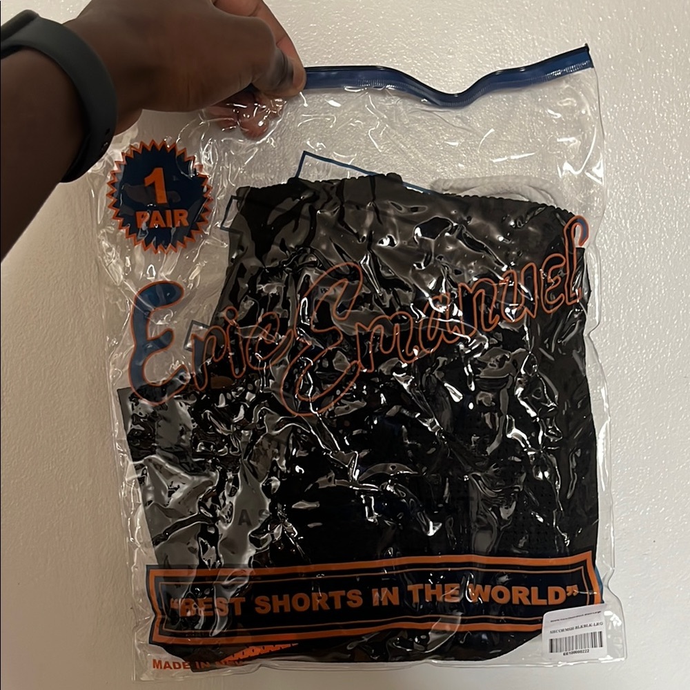 Black and orange Eric Emanuel Shorts (REAL)